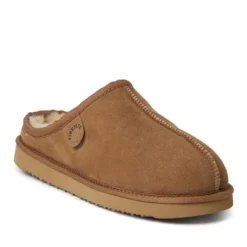 Fireside By Dearfoams Men's Grafton Genuine Shearling Clog -Georgia Shoes Shop GUEST f38f30f4 6ea0 4165 b759 00496f863ebb