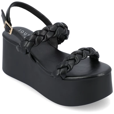 Journee Collection Womens Zannah Tru Comfort Foam Buckle Platform Sandals 11 Journee Collection Womens Zannah Tru Comfort Foam Buckle Platform Sandals - Image 9