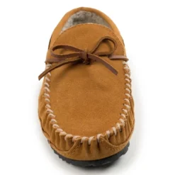 Minnetonka Men's Suede Casey Slippers