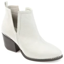 Journee Collection Womens Issla Pull On Stacked Heel Booties -Georgia Shoes Shop GUEST f68124ef 0ff3 436a bc98 b473bdbd570c