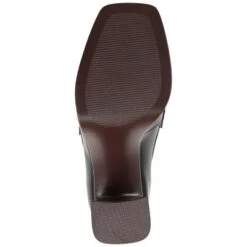 Journee Collection Womens Ezzey Loafer Mid Stacked Heel Square Toe Pumps -Georgia Shoes Shop GUEST f8917d51 cbd9 4476 b27c 970c359d3ae8