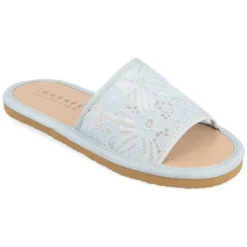 Journee Collection Womens Eniola Tru Comfort Foam Slide Flat Sandals -Georgia Shoes Shop GUEST f91e49f7 5069 4aed 8464 714121e947ac