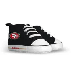 Baby Fanatic Pre-Walkers High-Top Unisex Baby Shoes - NFL San Francisco 49ers