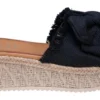 GC Shoes Trina Bow-Tied Espadrille Slide Platform Sandals