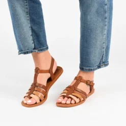 Journee Collection Womens Benicia Tru Comfort Foam Buckle Flat Sandals -Georgia Shoes Shop GUEST fca73eb4 52d5 46b3 9856 e36e1836e7c7