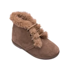 Elephantito Kids Teddy Bootie With Laces