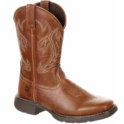 Kids Lil' Durango® Big Kids' Rodeo Brown Western Boot 9 Kids Lil' Durango® Big Kids' Rodeo Brown Western Boot - Image 7