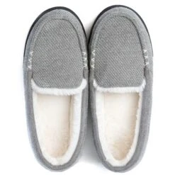 RockDove Women's Chenille Faux Fur Lined Moc Slipper 13 RockDove Women's Chenille Faux Fur Lined Moc Slipper -Georgia Shoes Shop GUEST ffaaffbf f8ed 44f2 9090 70b587870627